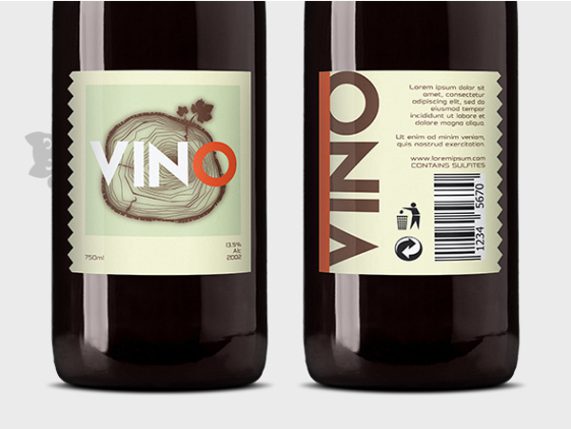  Wine Label Template Mẫu nhãn rượu