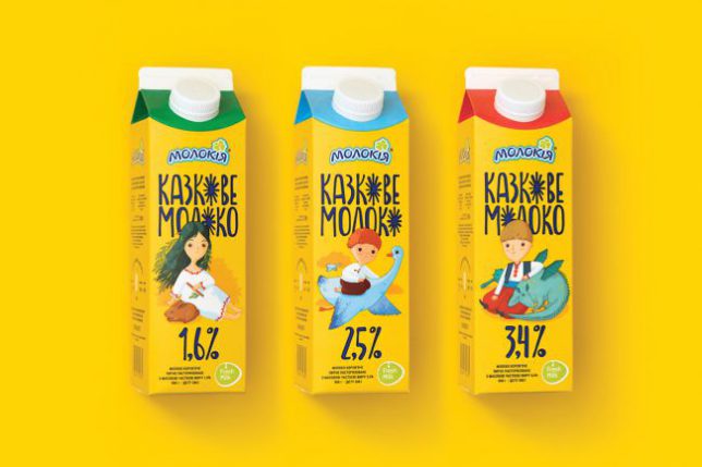 Fairy Milk là dòng sản phẩm sữa nổi tiếng và rất thành công tại Ukraine 