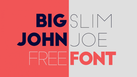 Hai font dạng sans serif này phối hợp một cách hoàn hảo với nhau 