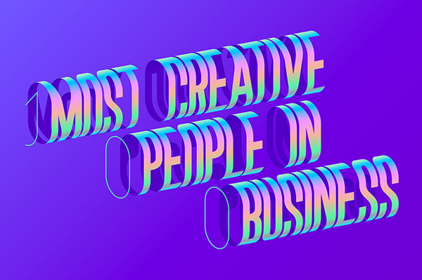 (6) Tác giả: Mohamed Samir - Dự án: Fast Company — 100 Most Creative People 2018