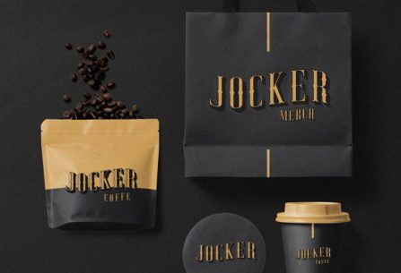 Jocker rất phù hợp với những logo theo phong cách hoài cổ 